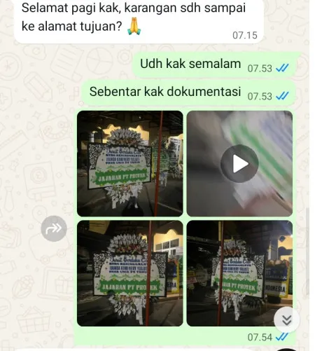 Pengiriman Papan Bunga Selamat Sadawarna Cibogo