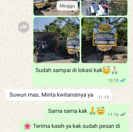 Pengiriman Papan Bunga Duka Sadawarna Cibogo